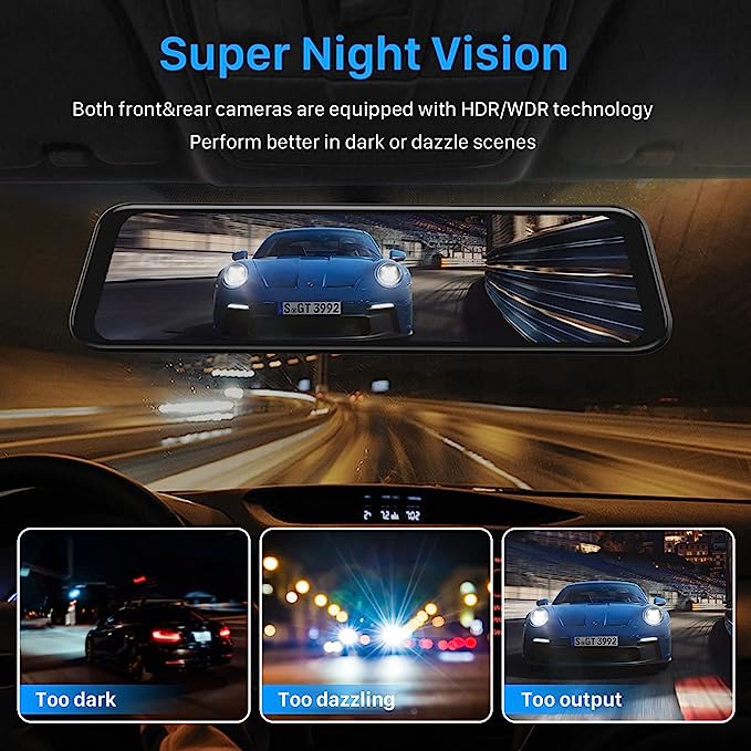 Drive Cam™ 10" 4K Smart Dash